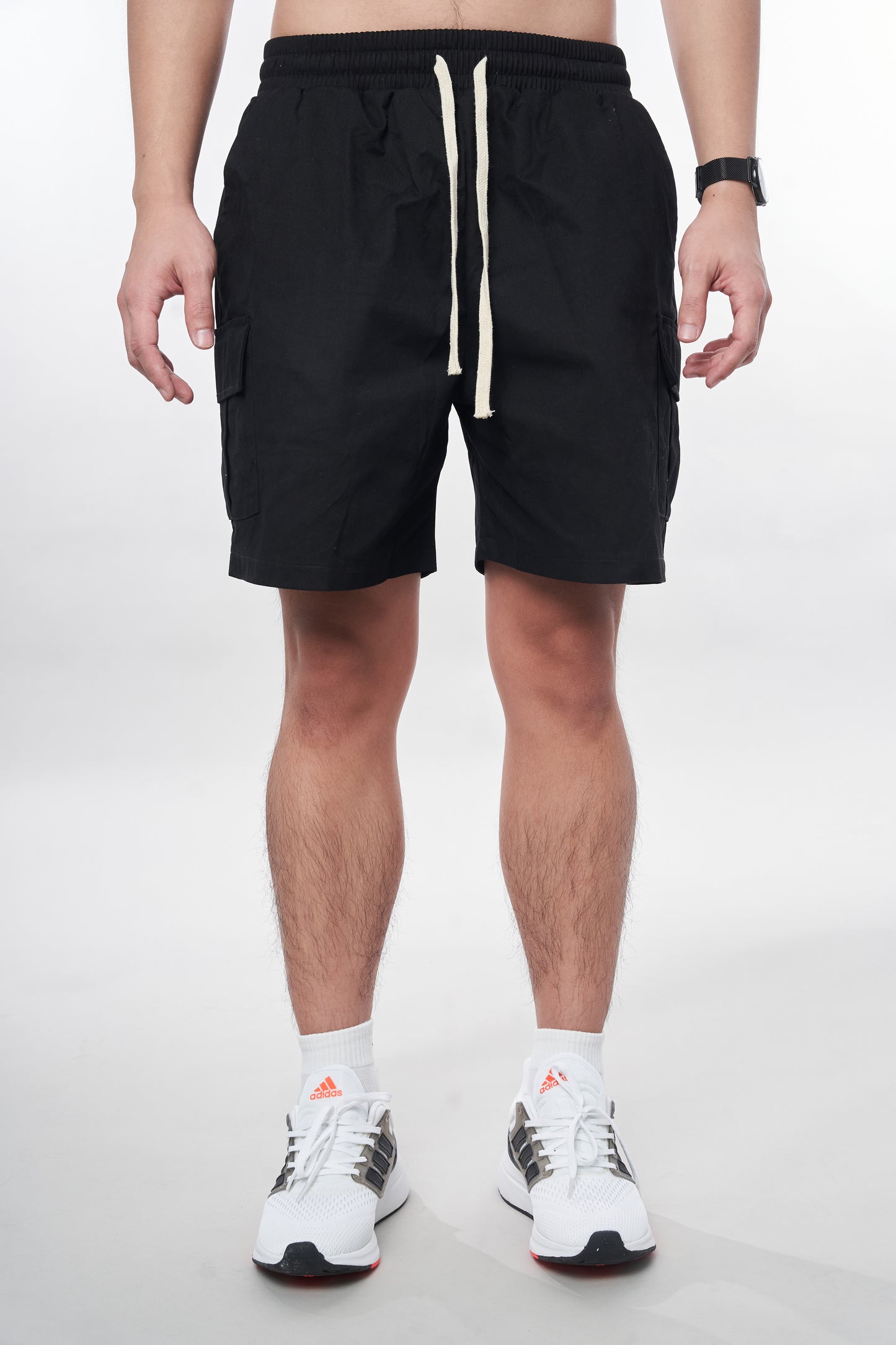 7allen Cargo Pocket Khaki Shorts