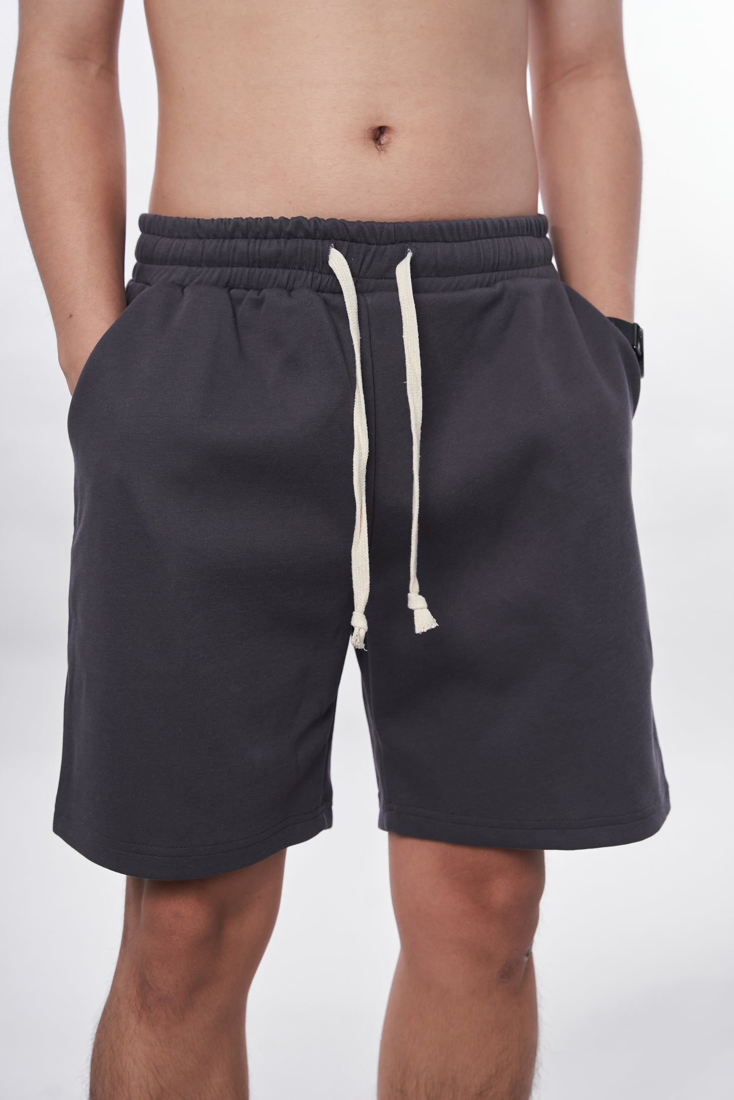7allen Easy Solid Sweatshorts 2-Layer Fabric