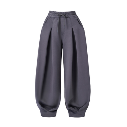 7allen Pleated Sweat Pants Core Fleece Cotton , Loose Pants, Casual Pants, Jogger Pants Men, Baggy Sweatpants