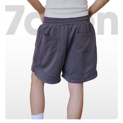 7allen Streamline Sweat Shorts Core Fleece Cotton