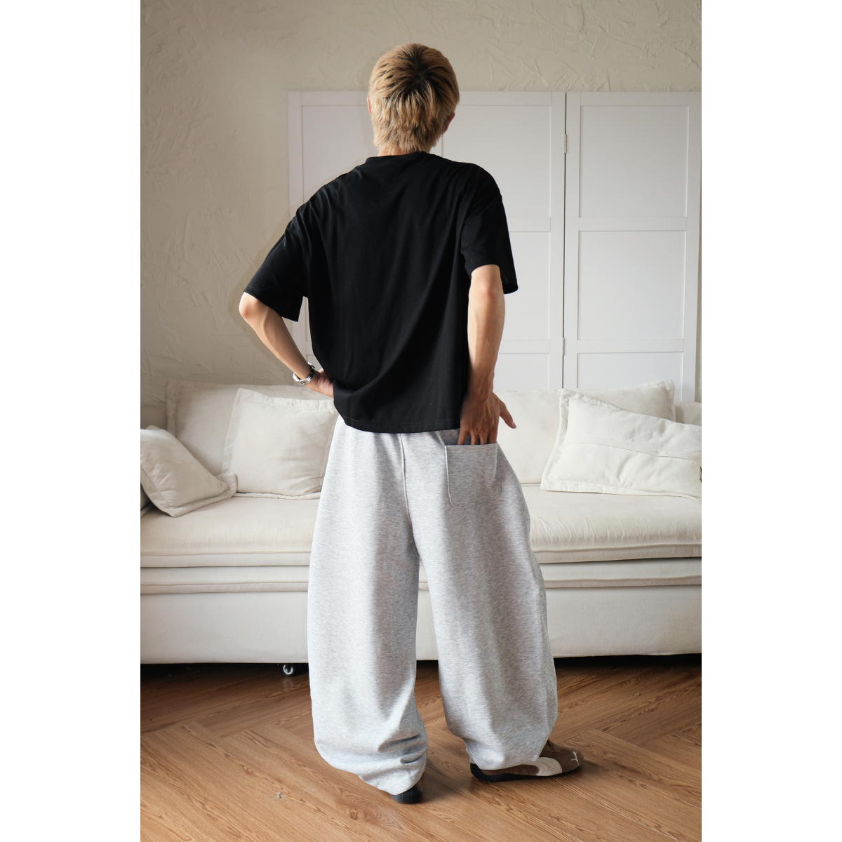 7allen Pleated Sweat Pants Core Fleece - Toji Pants