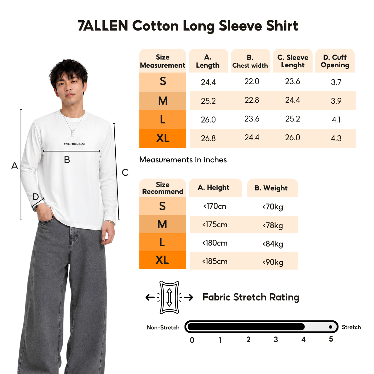 7allen Unisex Boxy Long Sleeve T Shirt