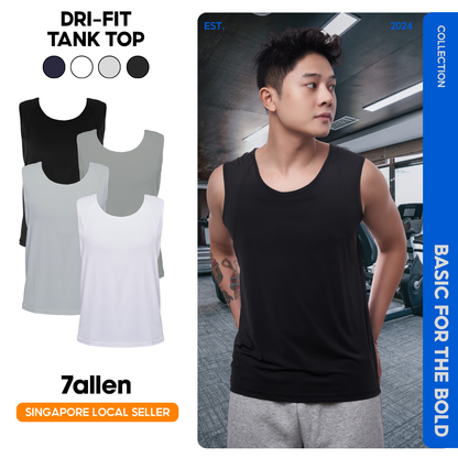 7allen Curved Hem Tank Top