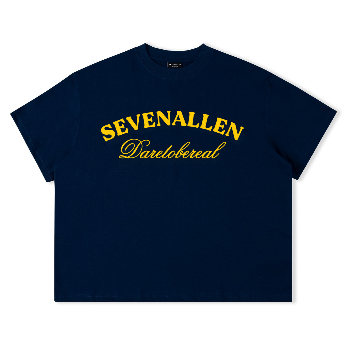 7allen Boxy T-Shirt 100% Cotton 250gsm, Embroidery Shirt