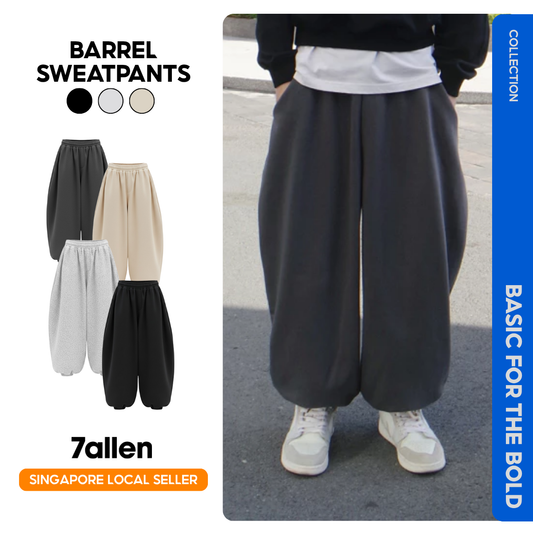 7allen Baggy Pants Core Fleece