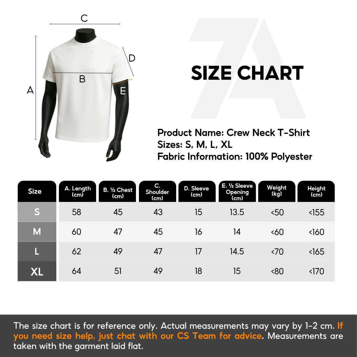 7allen Regular Fit Crew neck T-Shirt Men