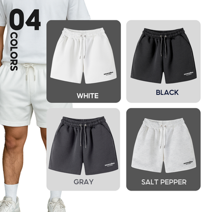 7allen Unisex Basic Sweat Shorts Core Fleece Cotton