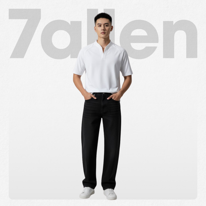 7allen Regular Fit V-Neck T-Shirt Men