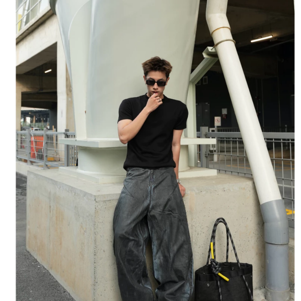 7allen Regular Fit Crew neck T-Shirt Men