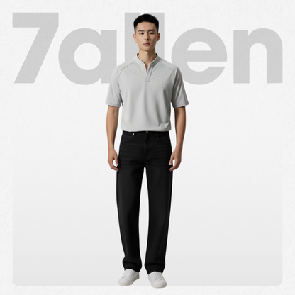 7allen Regular Fit V-Neck T-Shirt Men