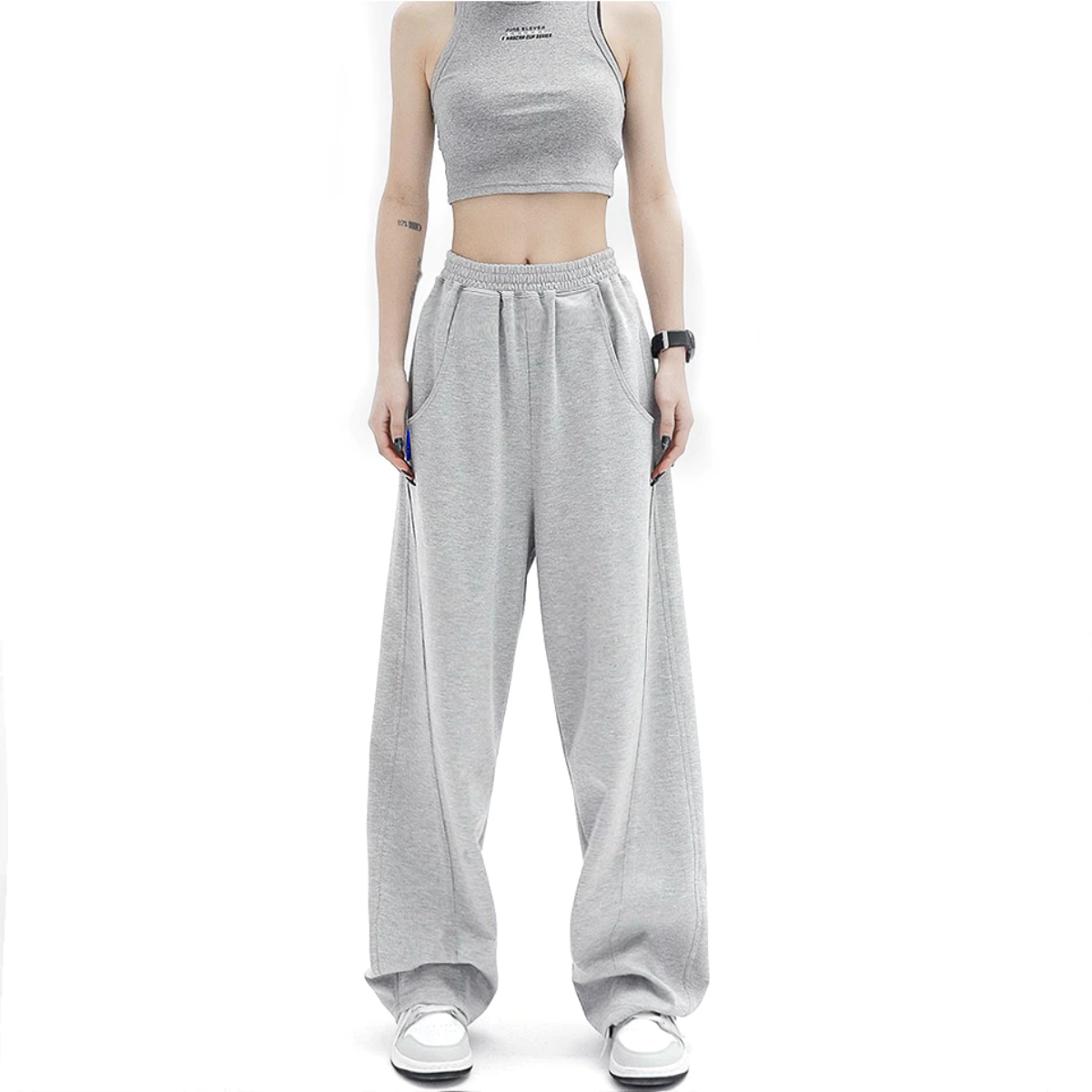 7allen Wide Leg-Pants Core Fleece