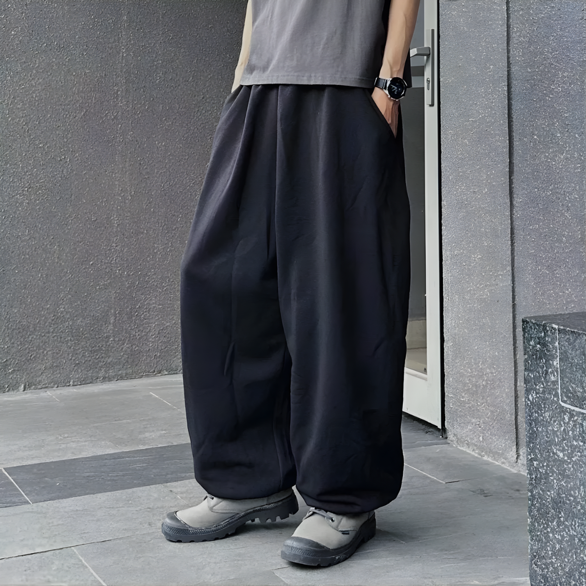 7allen Baggy Pants Core Fleece