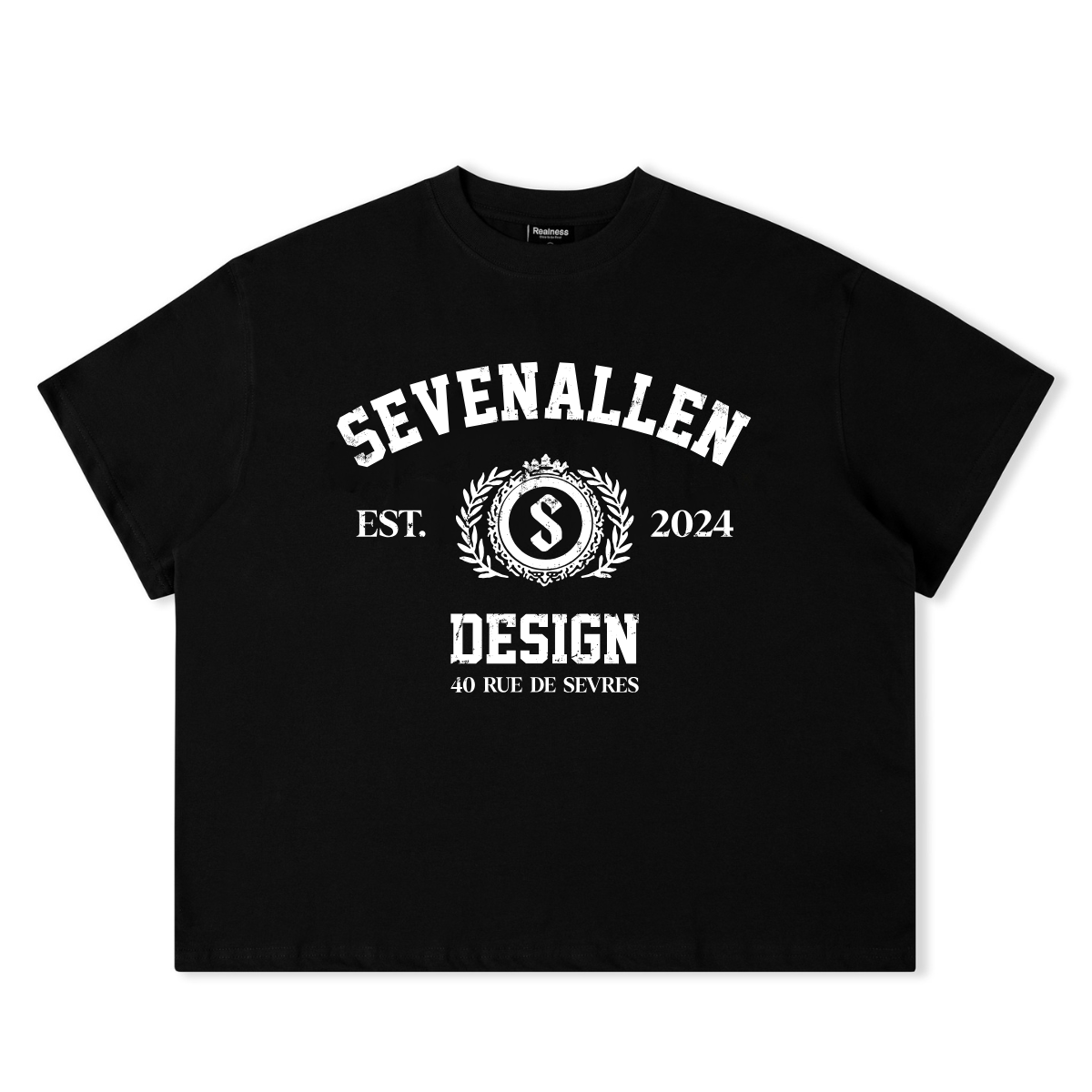 7allen Unisex Boxy T-Shirt 100% Cotton 250gsm, Graphic Tee