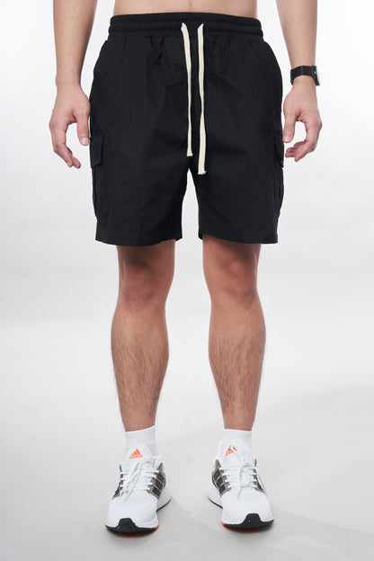 7allen Cargo Pocket Khaki Shorts