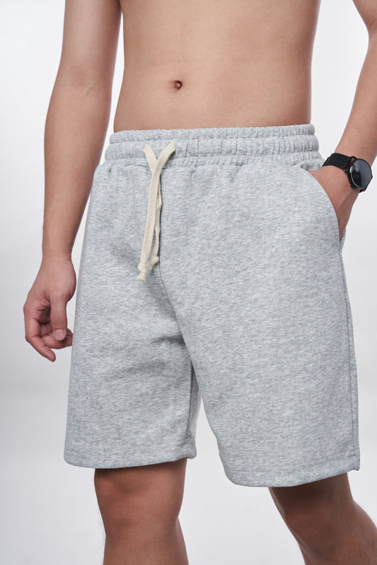 7allen Easy Solid Sweatshorts 2-Layer Fabric