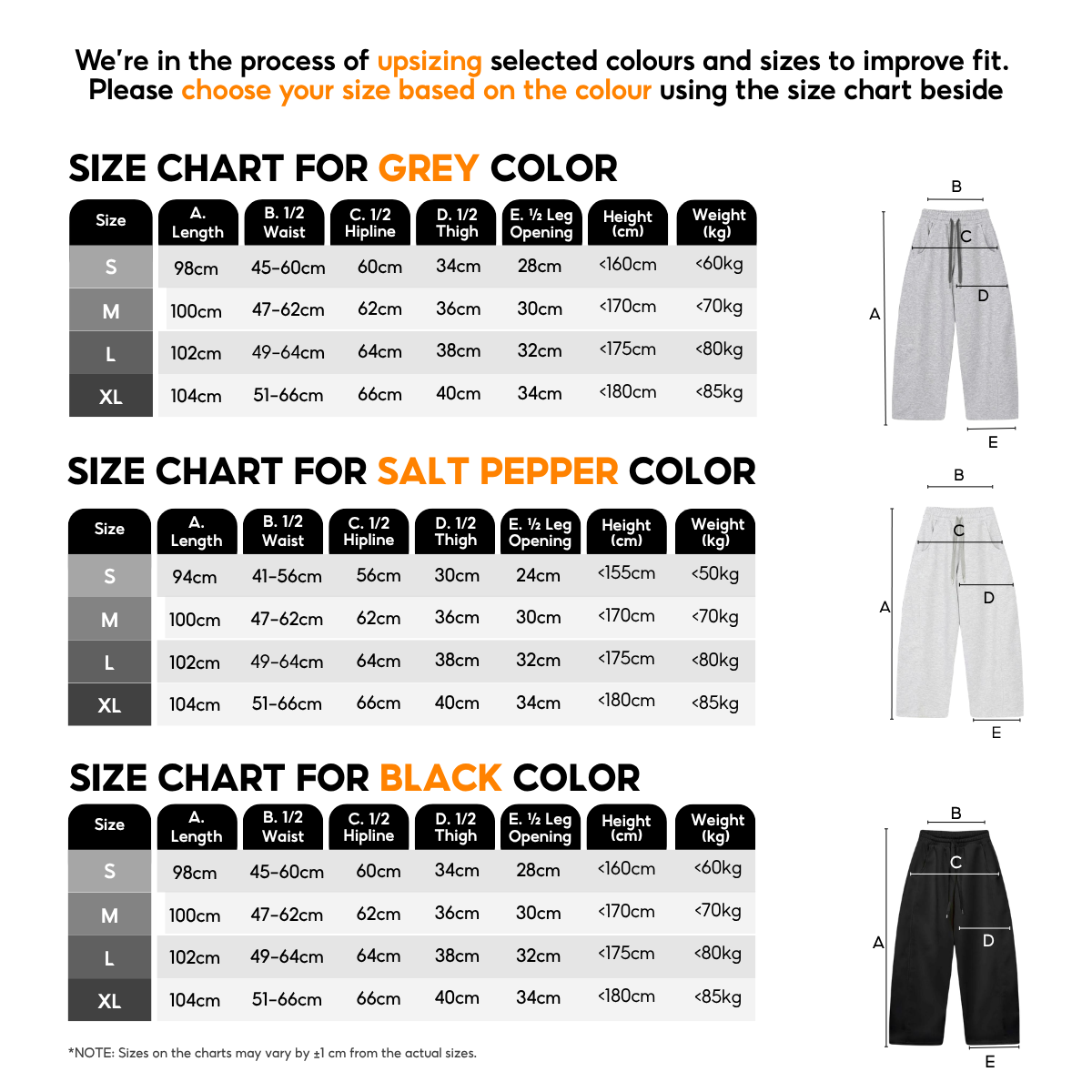 7allen Barrel Pants Core Fleece