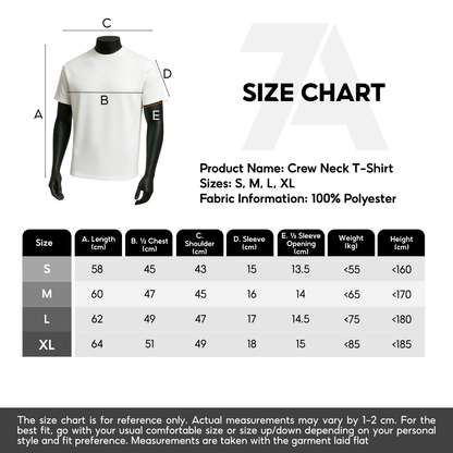 7allen Regular Fit Crew neck T-Shirt Men