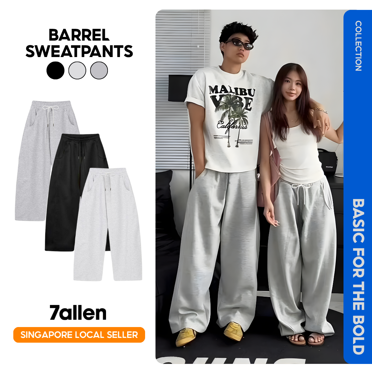 7allen Barrel Pants Core Fleece